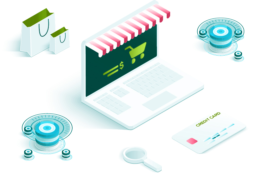 Online-Verkauf Beitragsgrafik für Blog Online-Shop
